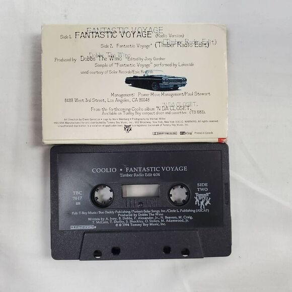 Coolio – Fantastic Voyage Cassette Single (1994) - Picture 2 of 3